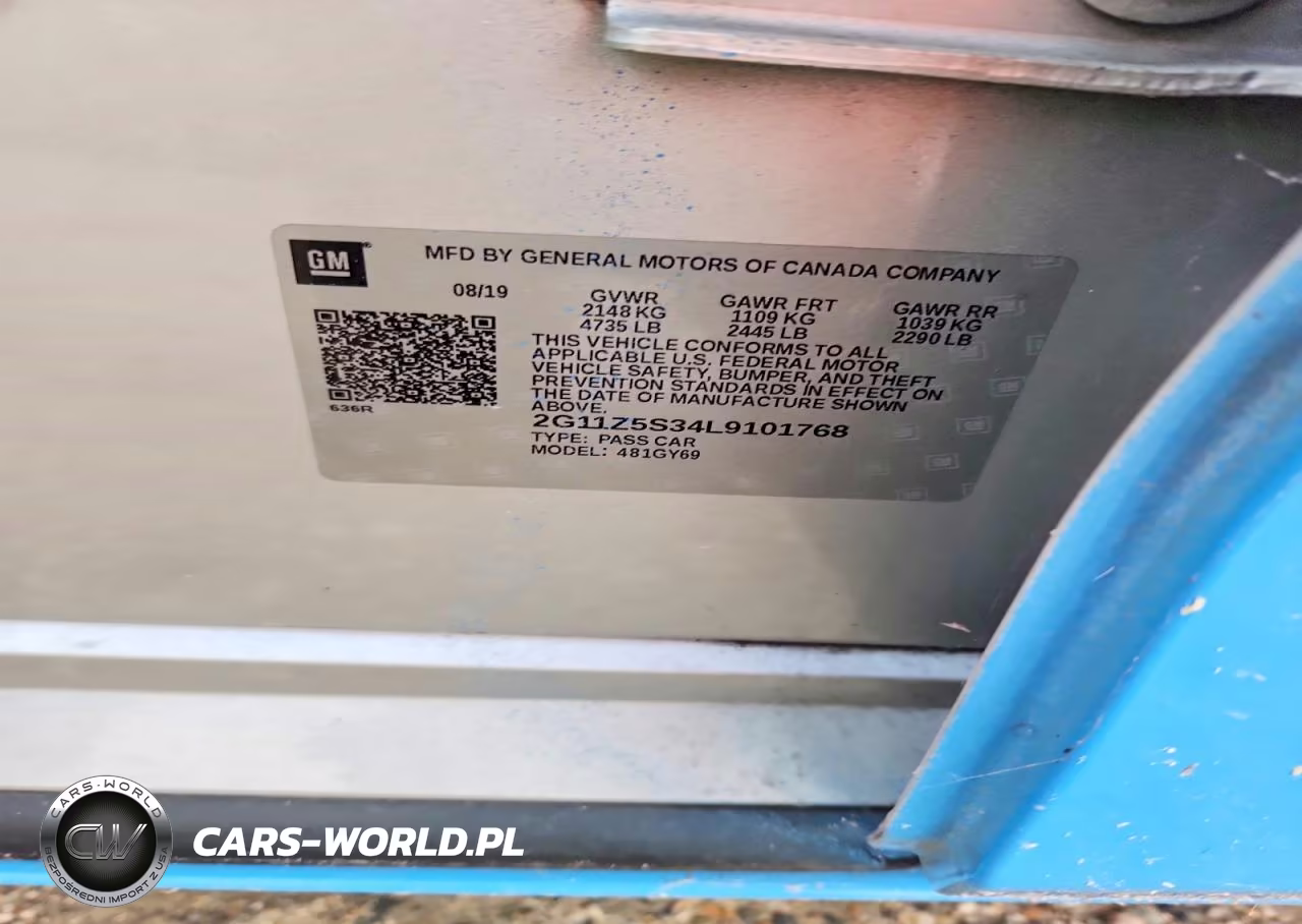 2020 Chevrolet Impala Lt VIN:2G11Z5S34L9101768 - 13