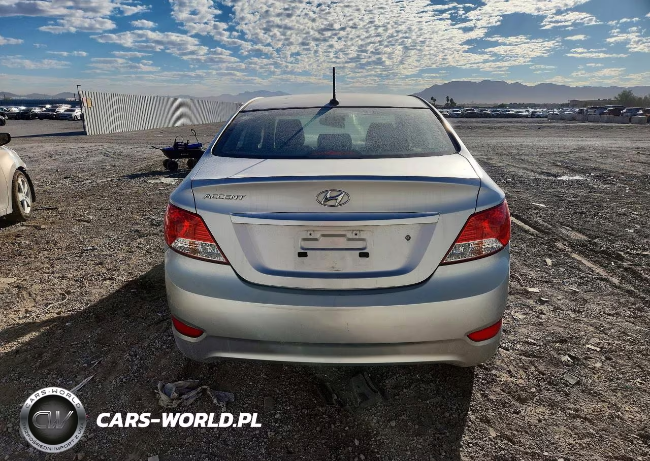 2014 Hyundai Accent Gls VIN:KMHCT4AE8EU662717 - 6