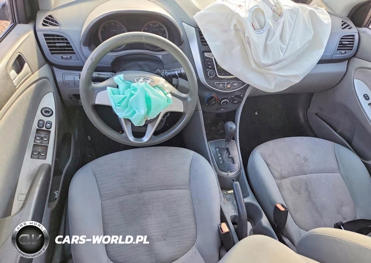 2014 Hyundai Accent Gls VIN:KMHCT4AE8EU662717 - 8