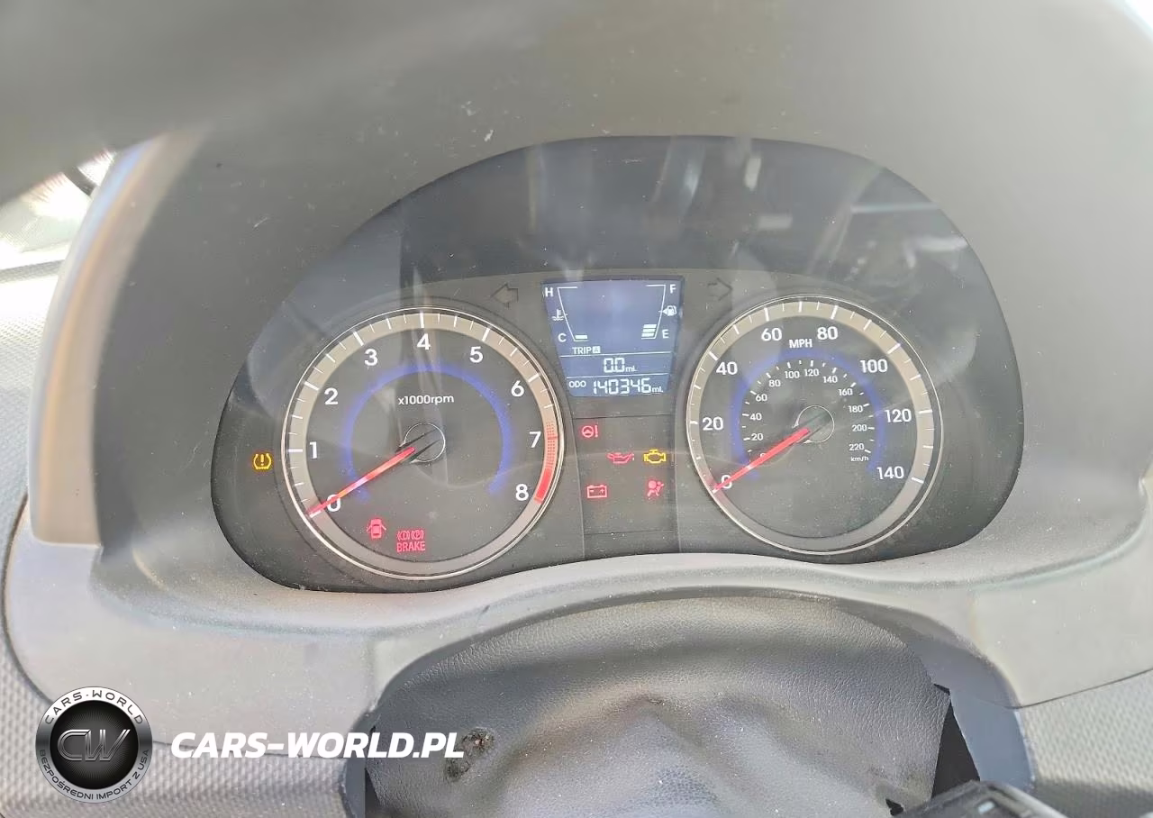 2014 Hyundai Accent Gls VIN:KMHCT4AE8EU662717 - 9