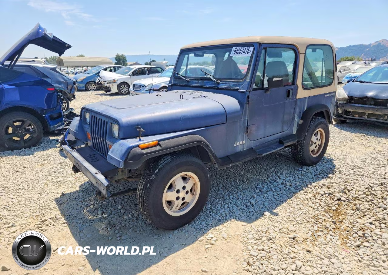 1991 Jeep Wrangler - Yj VIN:2J4FY29S0MJ144512 - 1