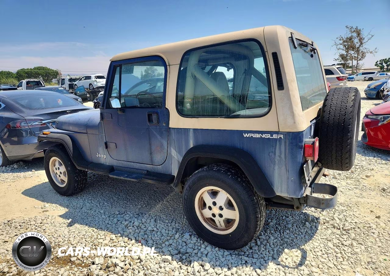 1991 Jeep Wrangler - Yj VIN:2J4FY29S0MJ144512 - 2