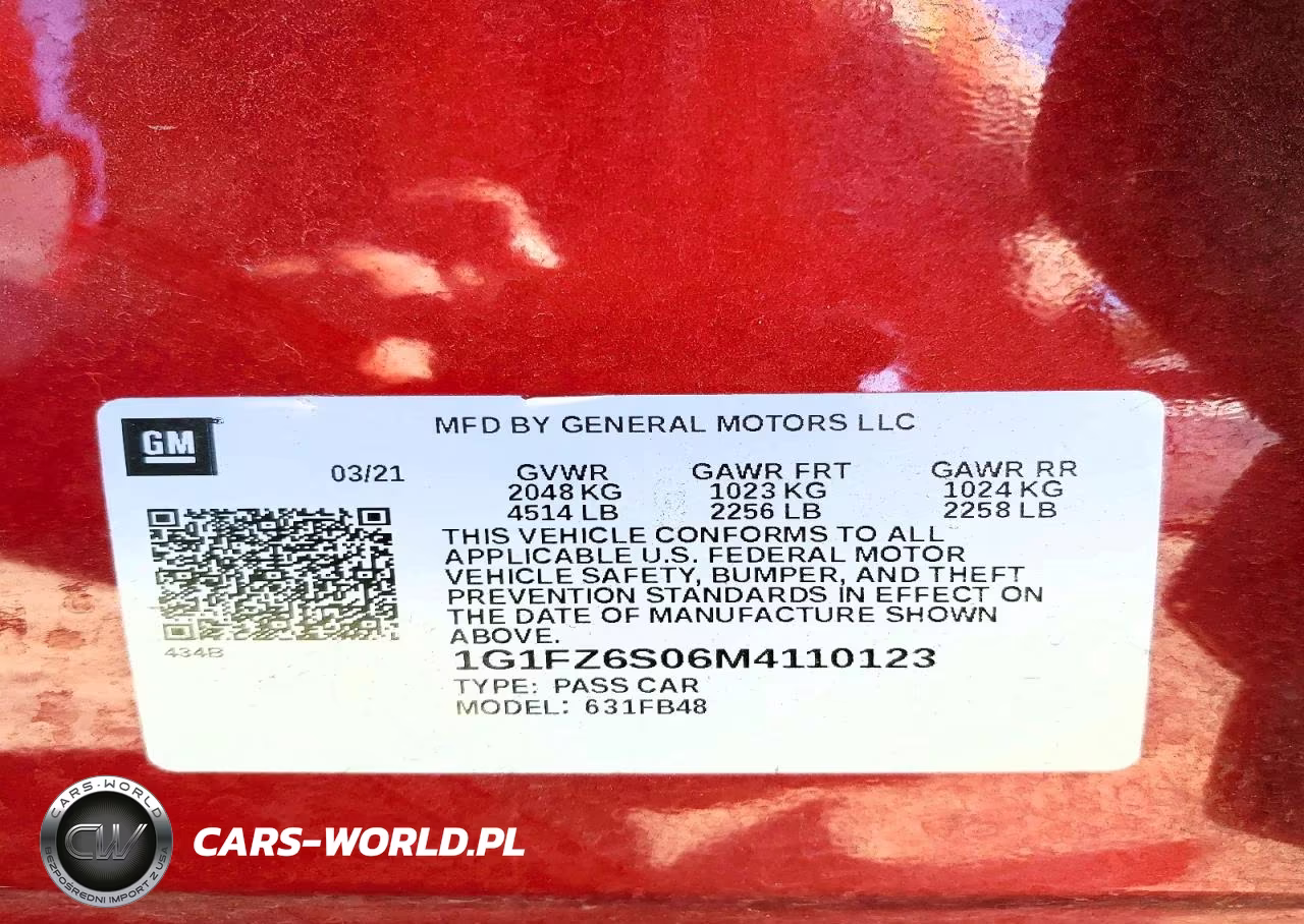 2021 Chevrolet Bolt Ev Premier VIN:1G1FZ6S06M4110123 - 12