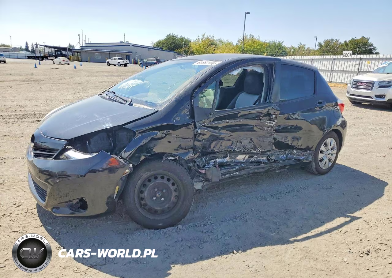 2014 Toyota Yaris 5-Door Le VIN:JTDKTUD37ED573585 - 1