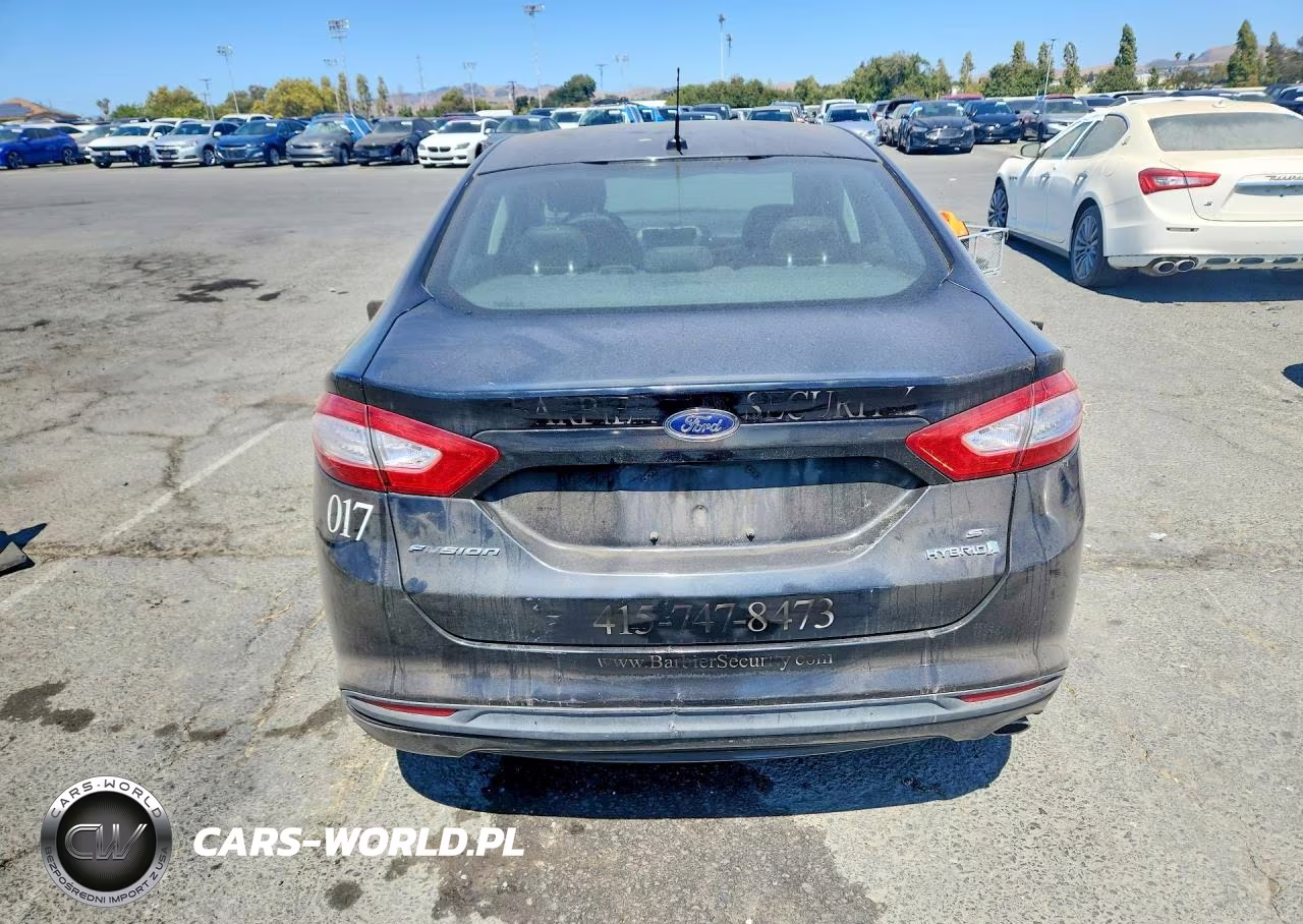 2013 Ford Fusion Se Hybrid VIN:3FA6P0LU7DR243305 - 6