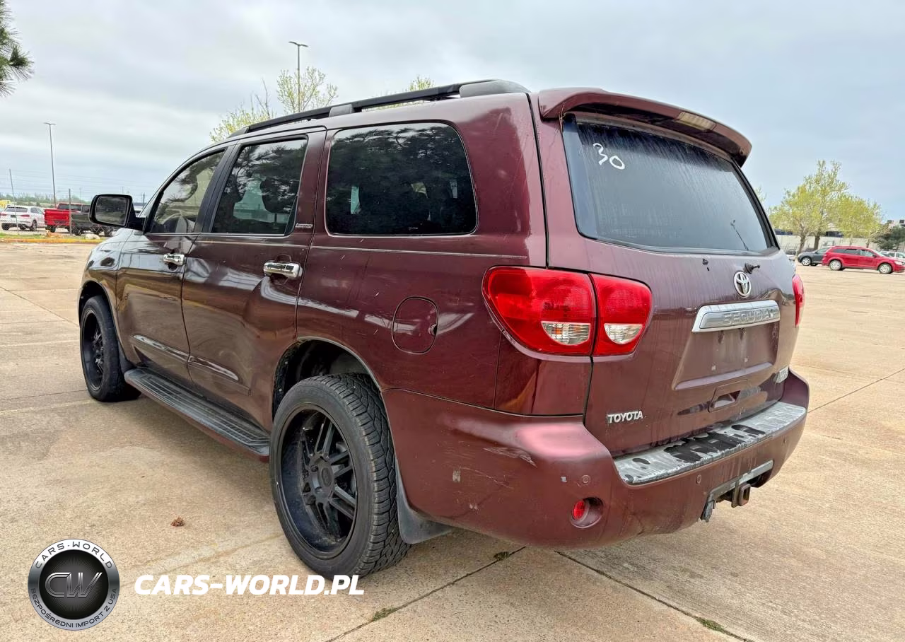 2008 Toyota Sequoia Limited VIN:5TDBY68A68S011143 - 3