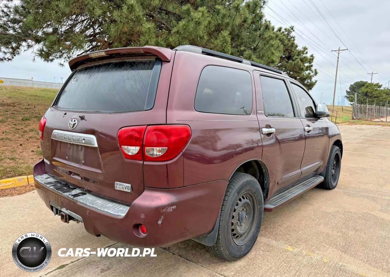 2008 Toyota Sequoia Limited VIN:5TDBY68A68S011143 - 4