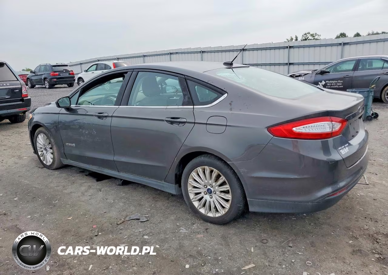 2016 Ford Fusion S Hybrid VIN:3FA6P0UU7GR205642 - 2
