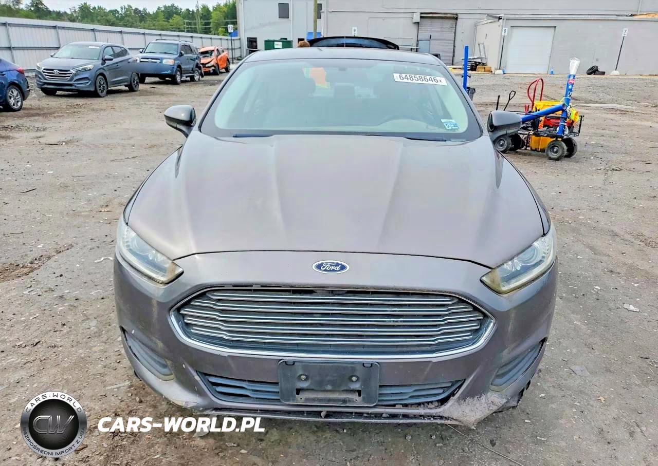 2016 Ford Fusion S Hybrid VIN:3FA6P0UU7GR205642 - 5
