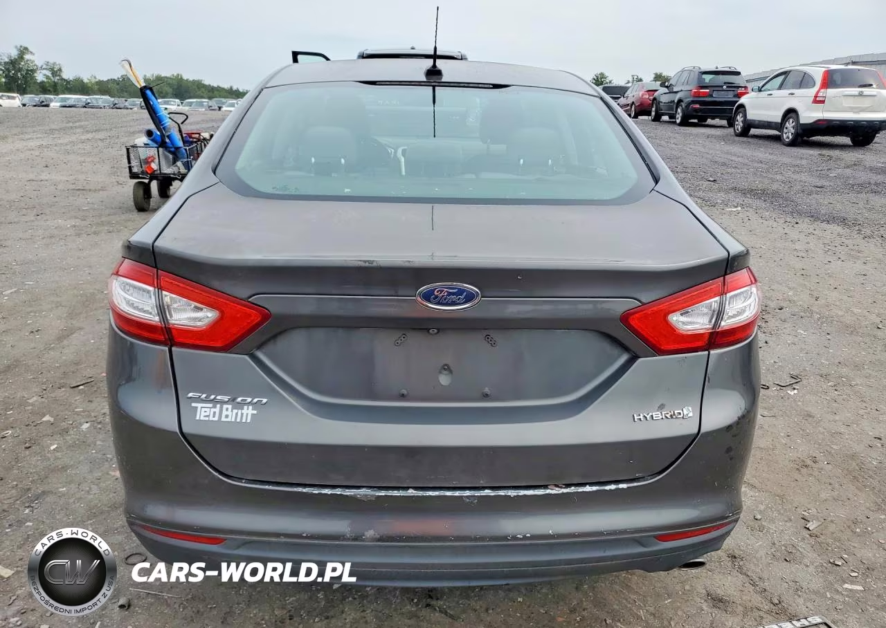2016 Ford Fusion S Hybrid VIN:3FA6P0UU7GR205642 - 6