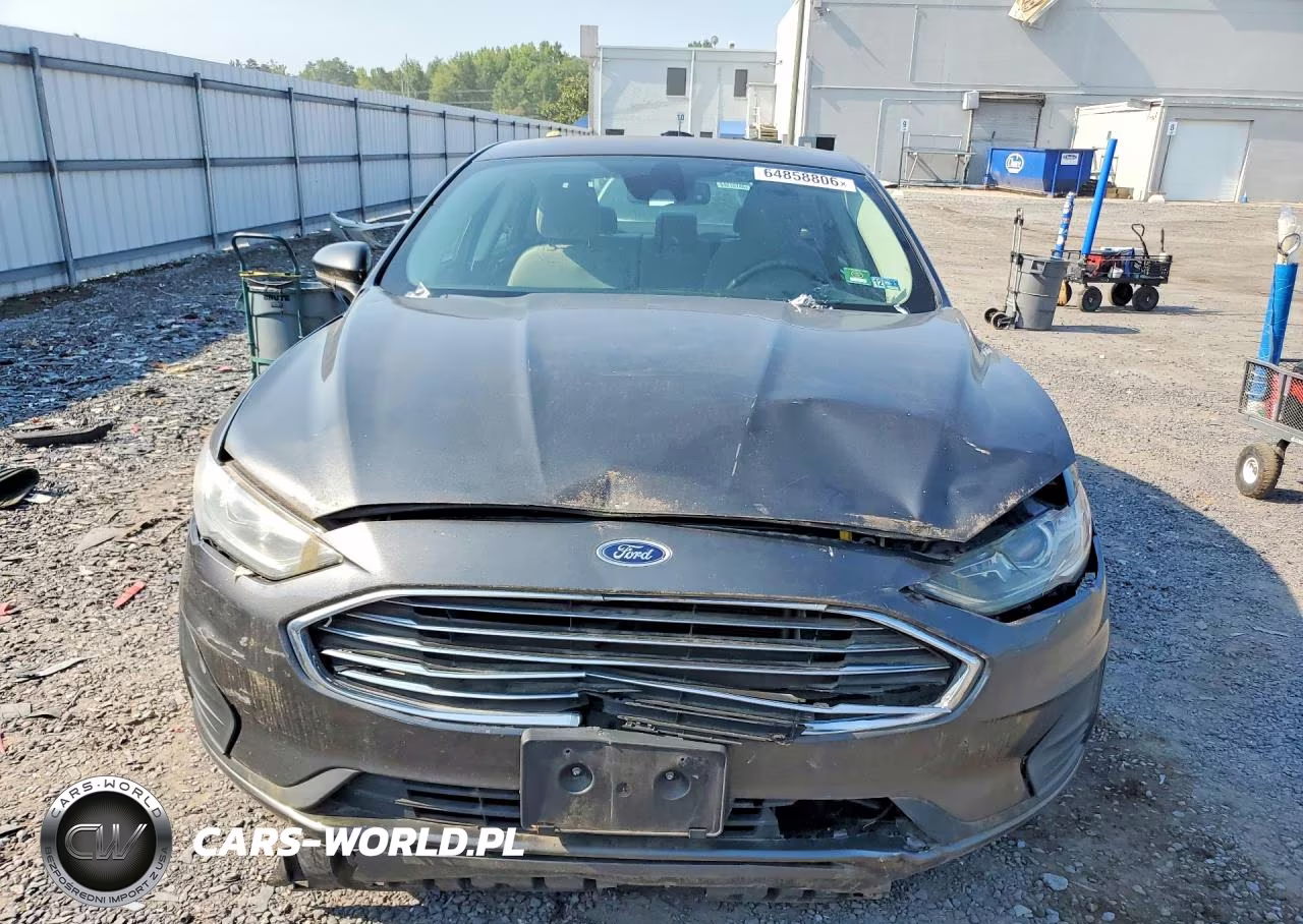 2019 Ford Fusion S VIN:3FA6P0G76KR229705 - 5