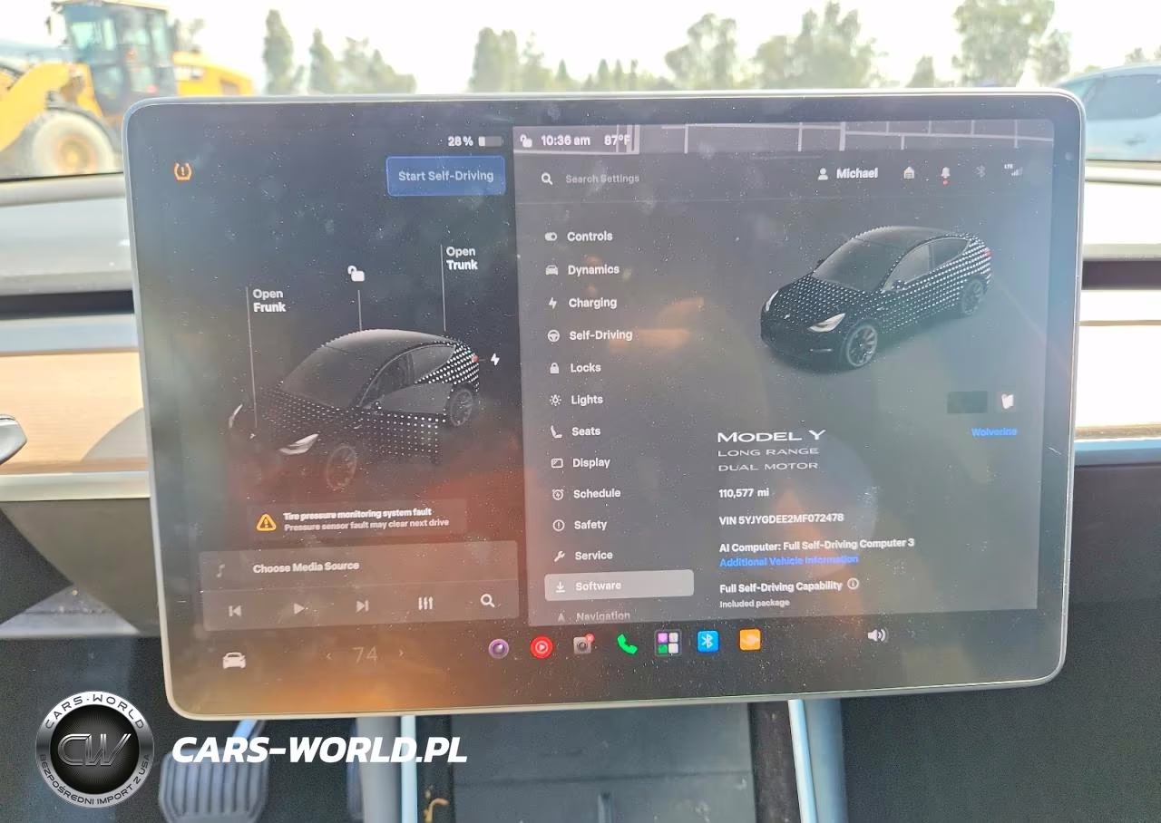 2021 Tesla Model Y VIN:5YJYGDEE2MF072478 - 9
