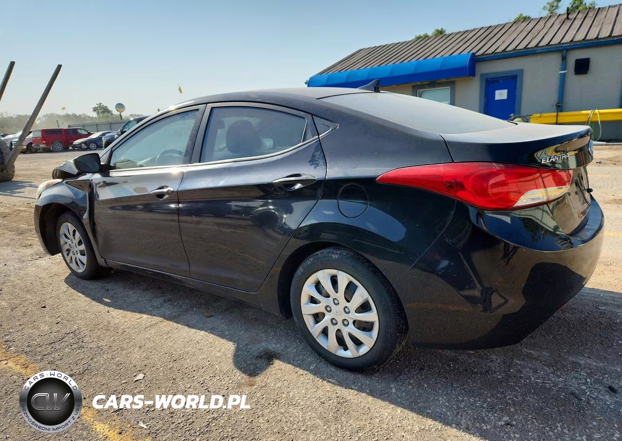 2012 Hyundai Elantra Gls VIN:5NPDH4AE5CH125840 - 2