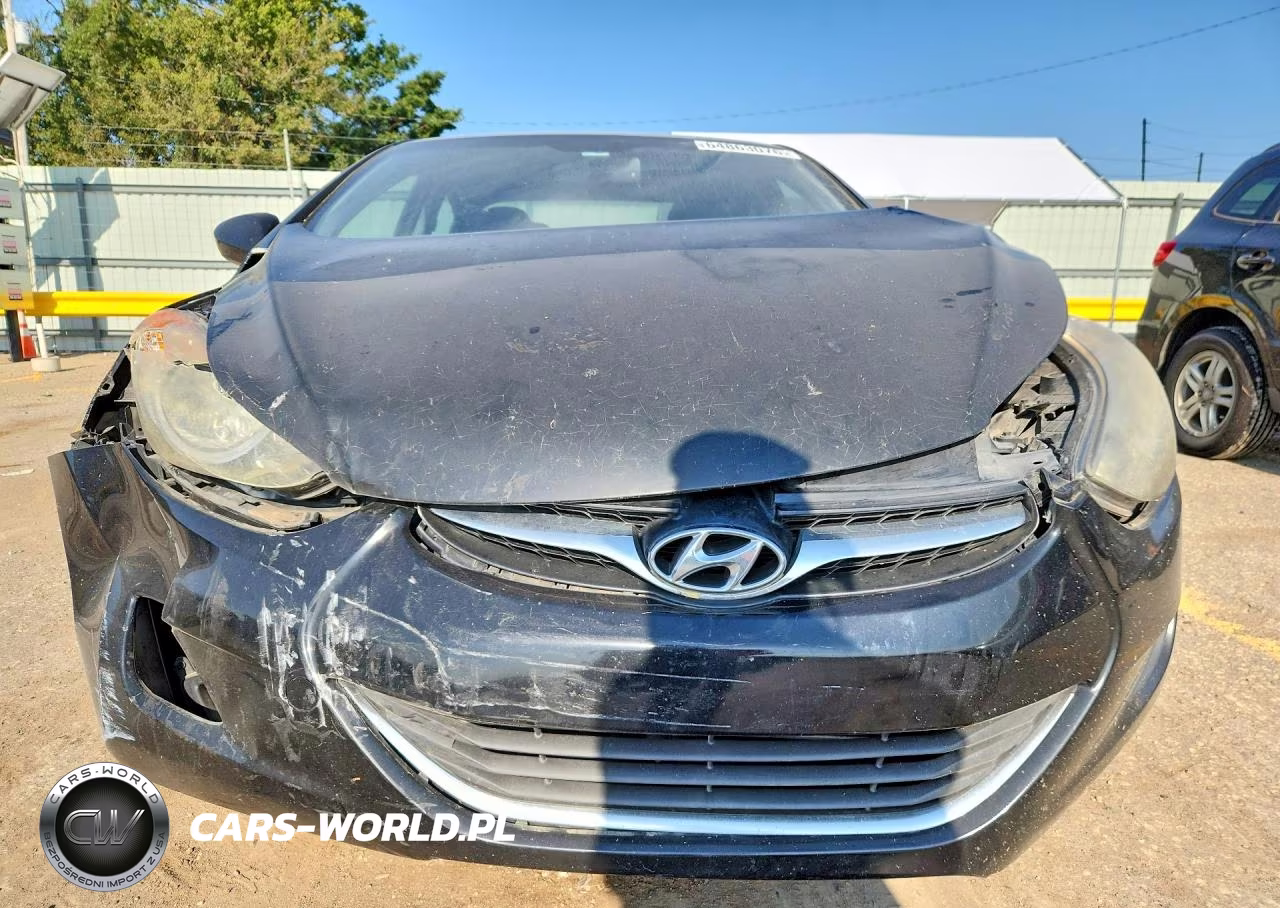 2012 Hyundai Elantra Gls VIN:5NPDH4AE5CH125840 - 5