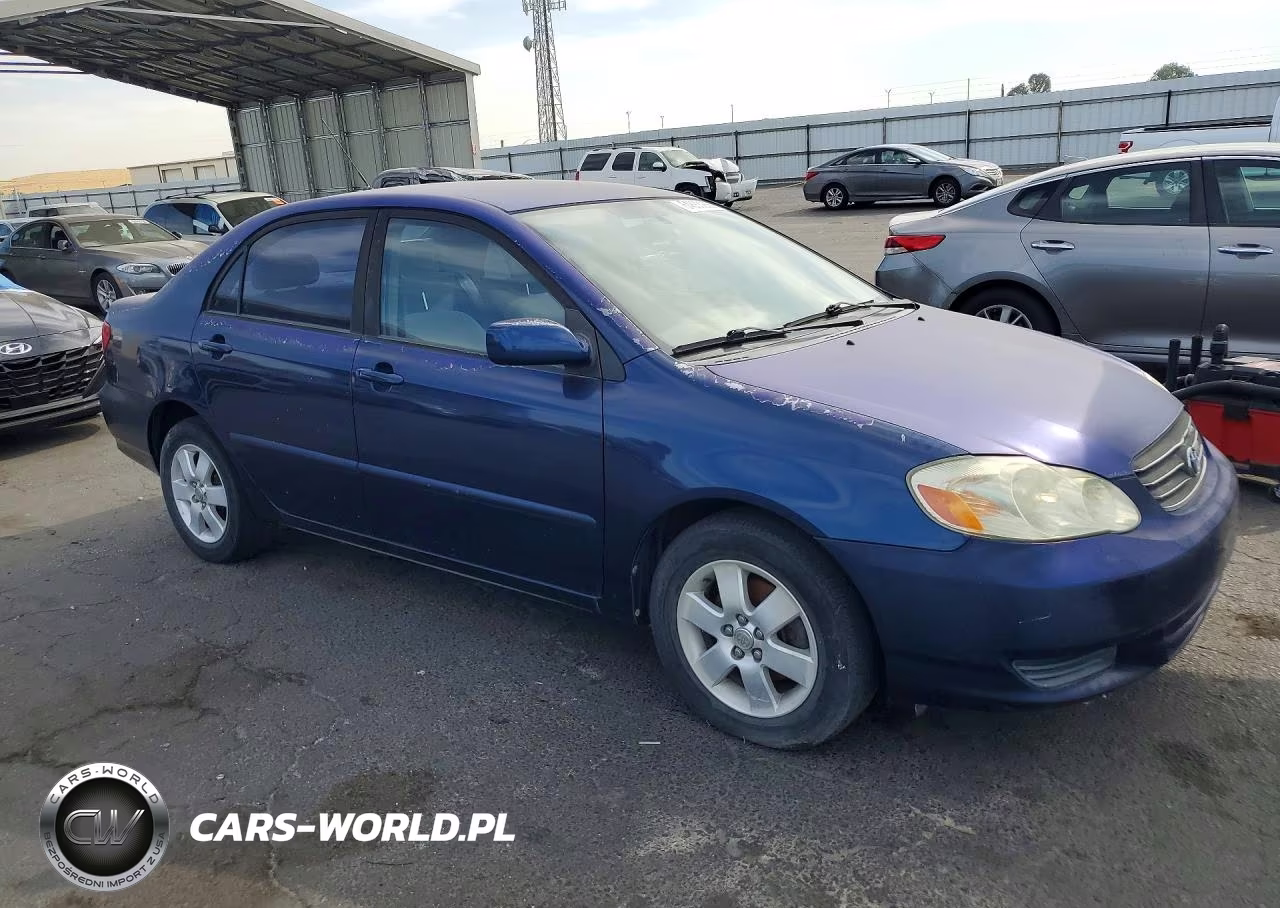 2003 Toyota Corolla Le VIN:JTDBR38E730041987 - 4