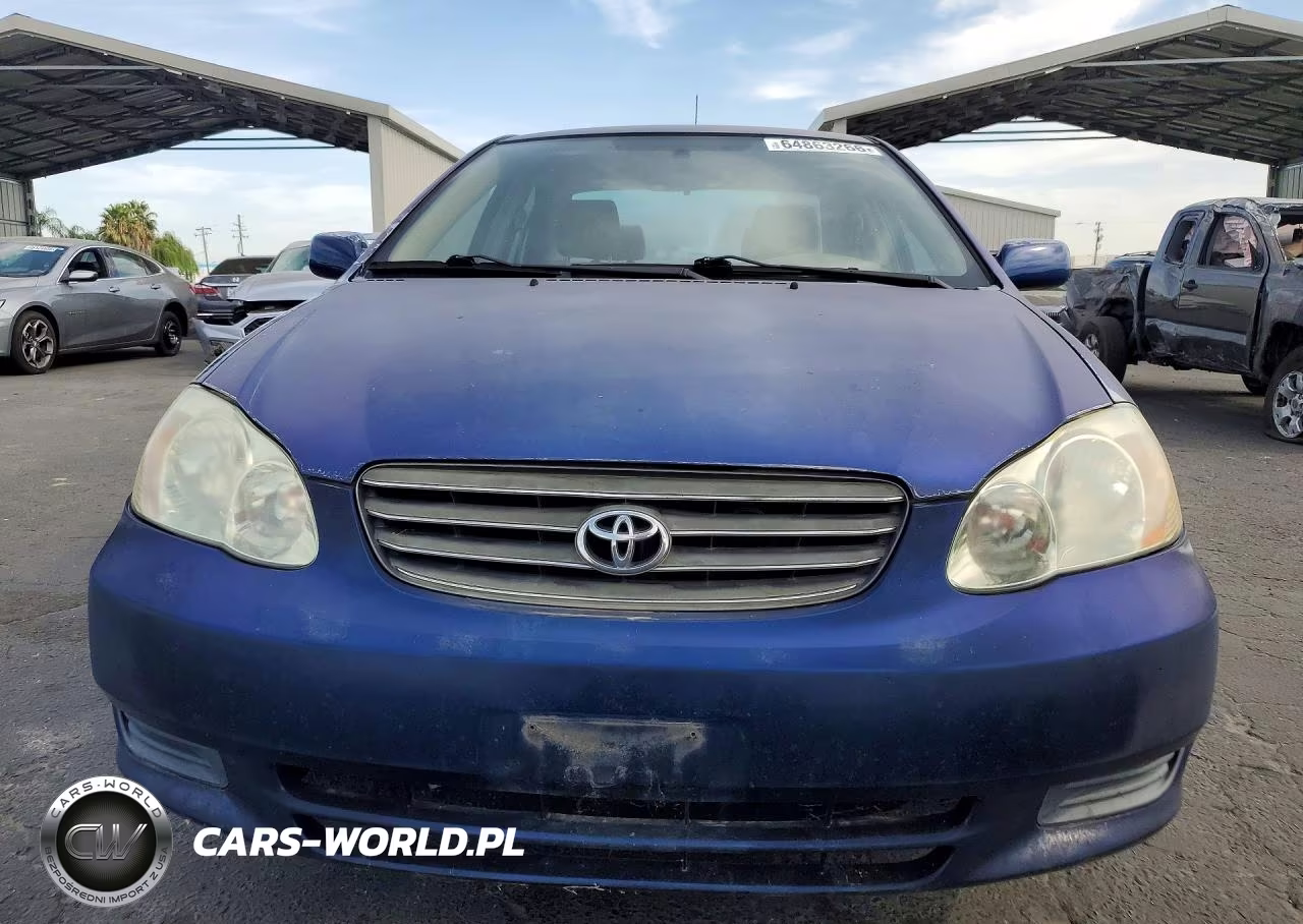 2003 Toyota Corolla Le VIN:JTDBR38E730041987 - 5