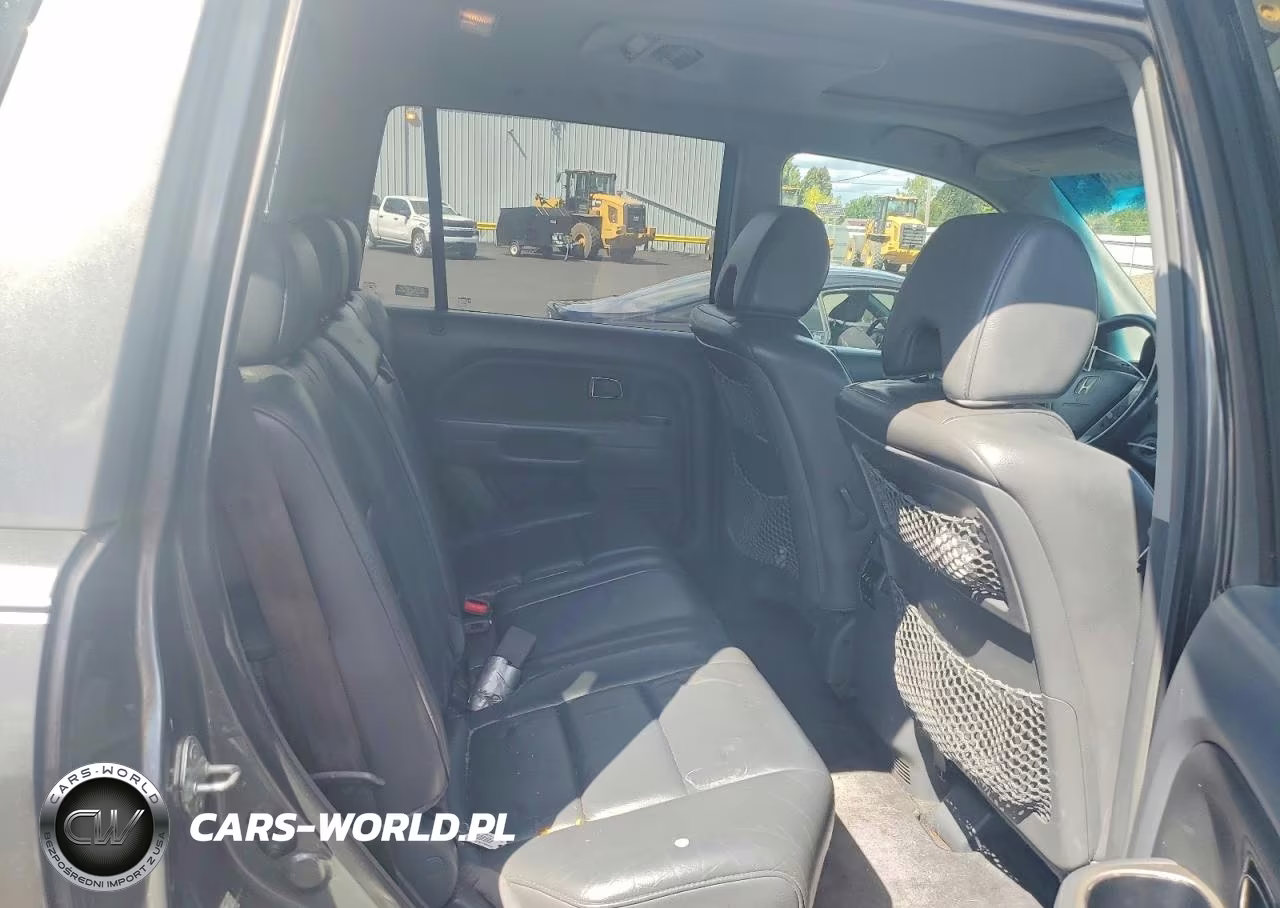 2007 Honda Pilot Exl VIN:2HKYF18697H501949 - 10