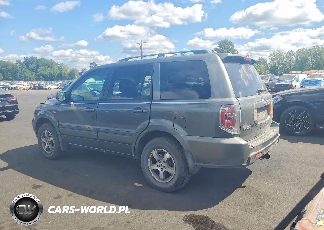 2007 Honda Pilot Exl VIN:2HKYF18697H501949 - 2