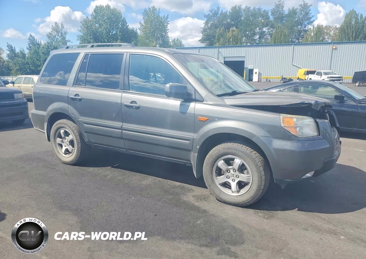 2007 Honda Pilot Exl VIN:2HKYF18697H501949 - 4