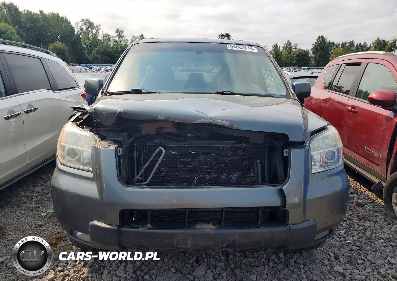 2007 Honda Pilot Exl VIN:2HKYF18697H501949 - 5