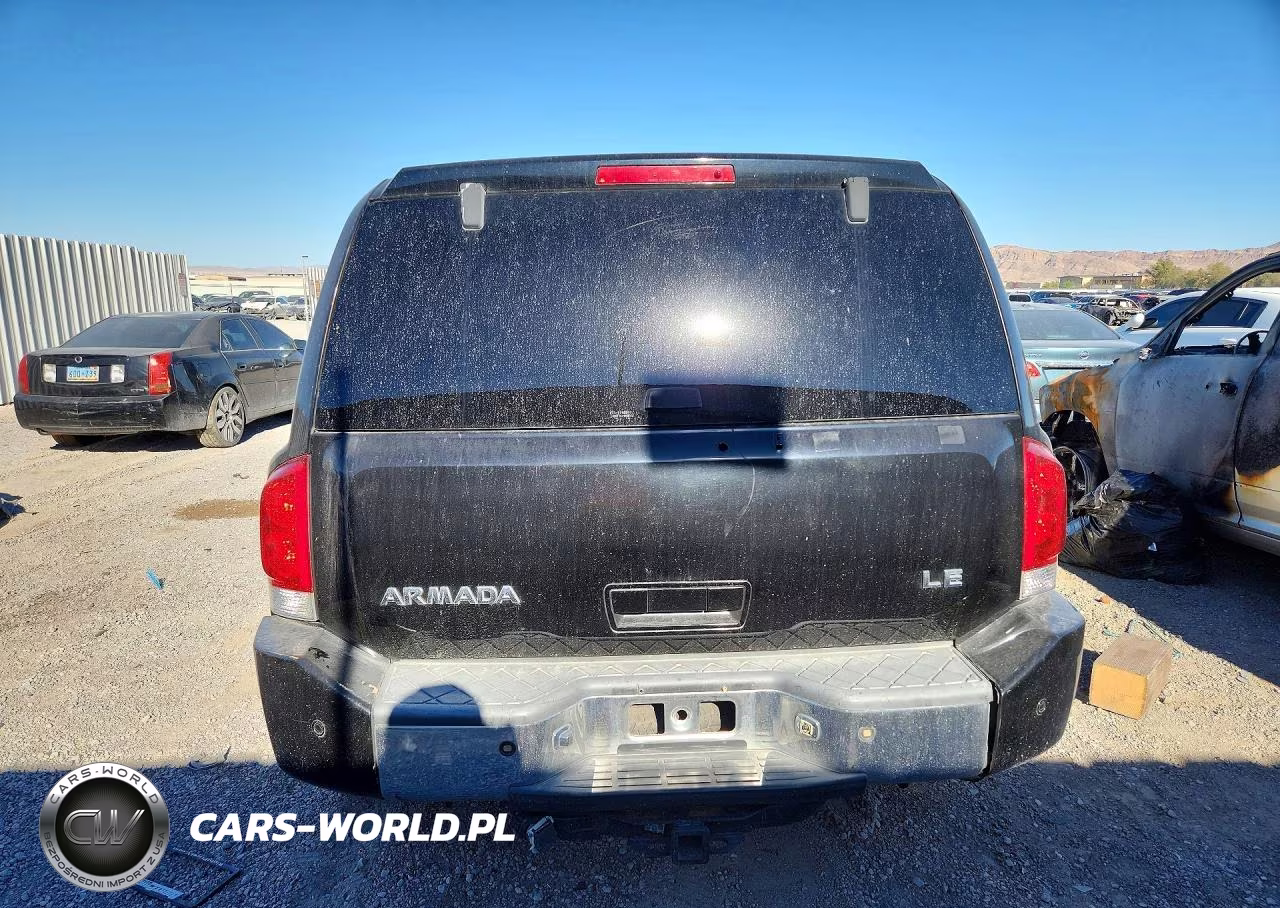 2005 Nissan Armada Se VIN:5N1AA08A15N720668 - 6
