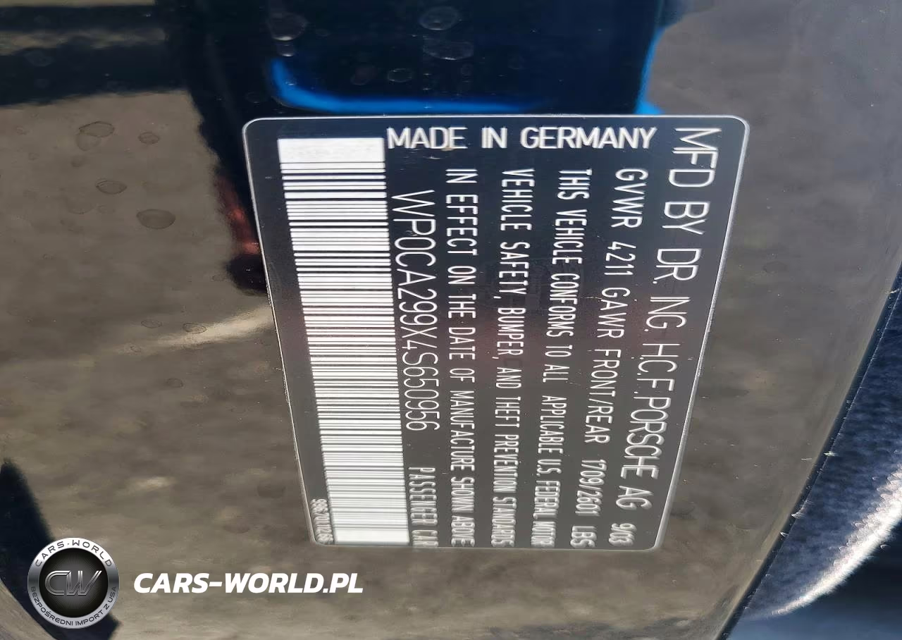 2004 Porsche 911 Carrera VIN:WP0CA299X4S650956 - 12