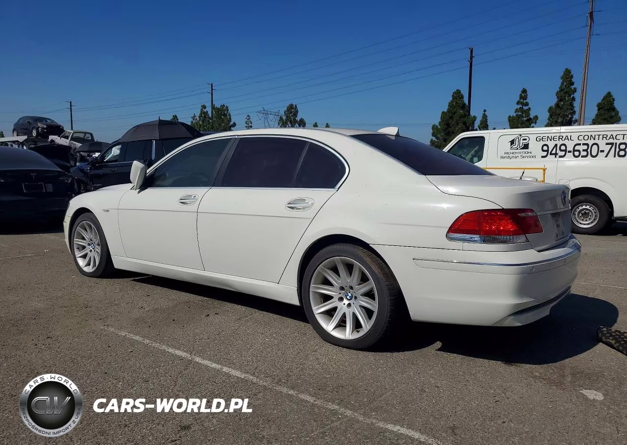 2006 BMW 7 Series 740Il VIN:WBAHN83576DT62917 - 2