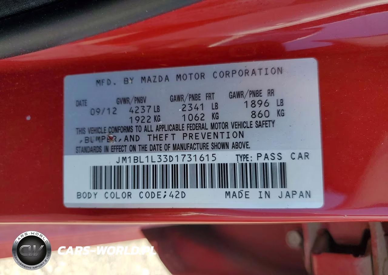 2013 Mazda Mazda3 Hatchback VIN:JM1BL1L33D1731615 - 12
