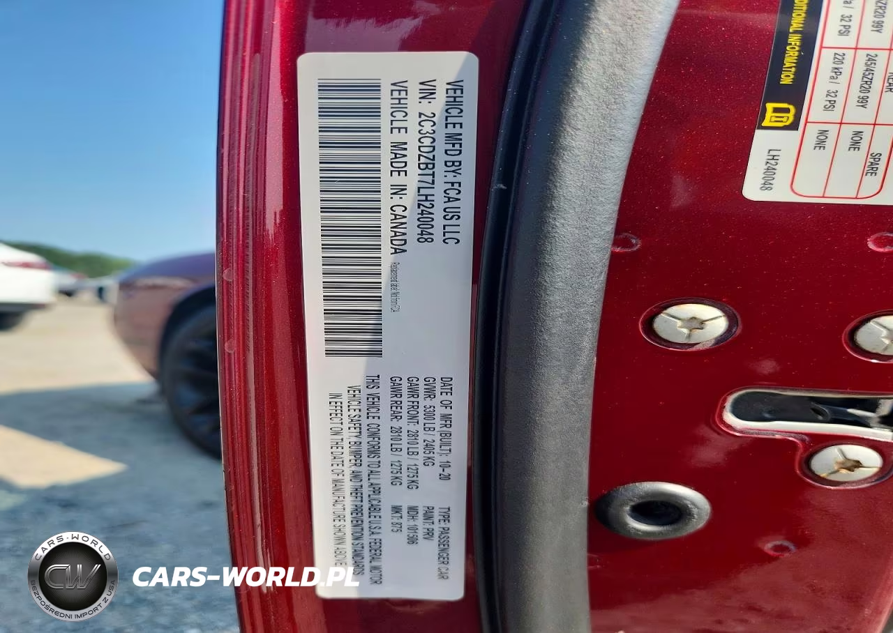 2020 Dodge Challenger R-T VIN:2C3CDZBT7LH240048 - 12
