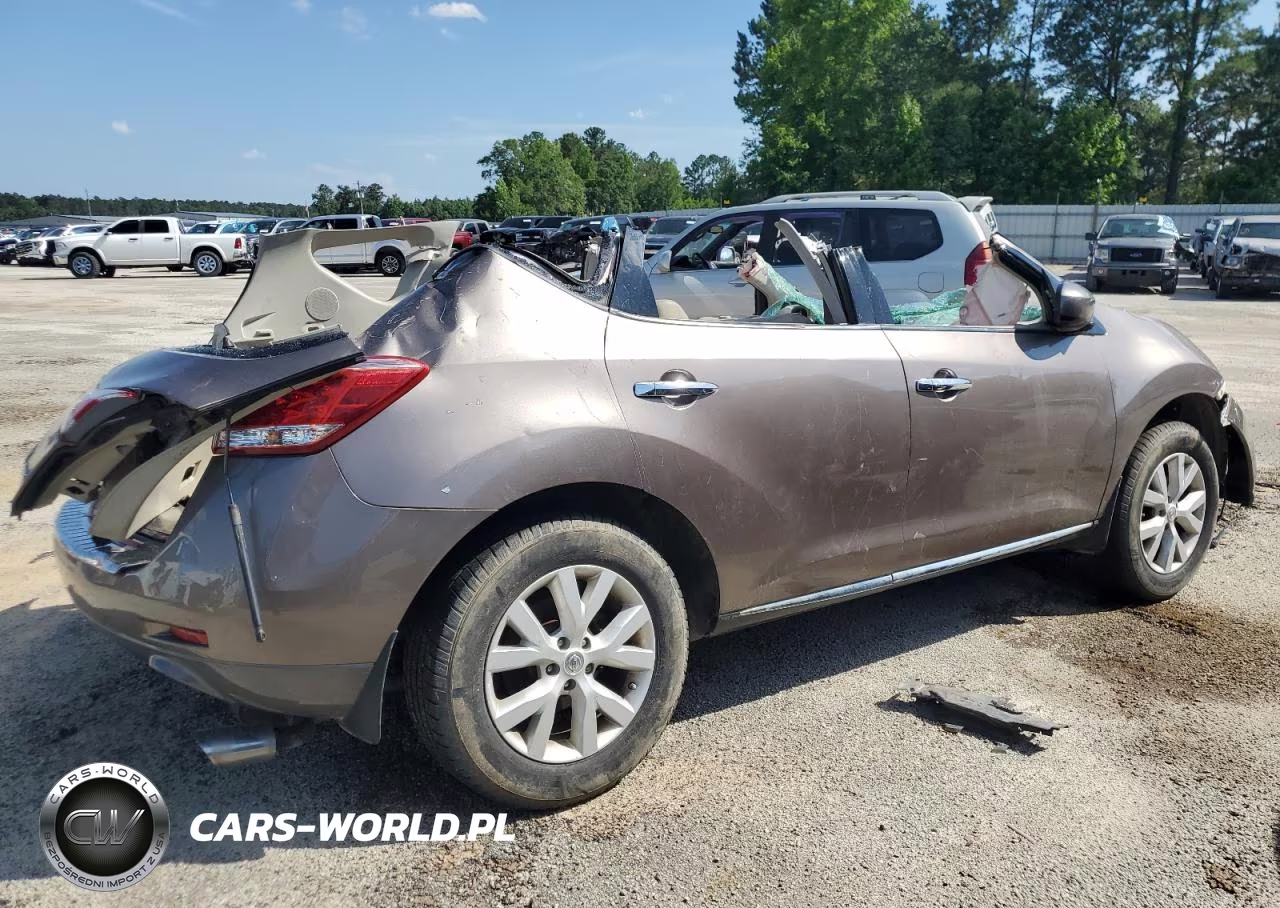 2011 Nissan Murano S VIN:JN8AZ1MW7BW185165 - 3