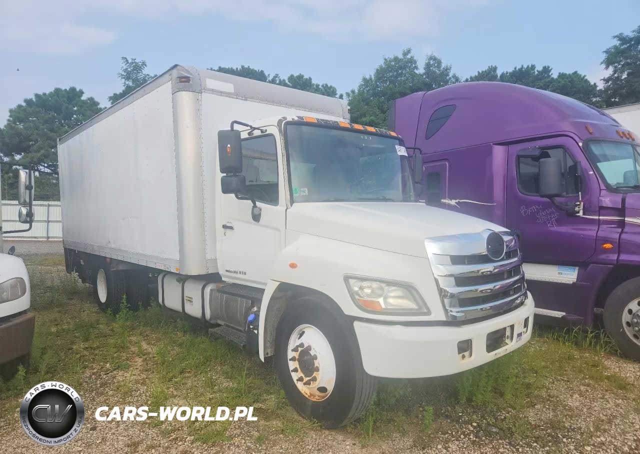 2013 Hino 258-268 Box Truck VIN:5PVNE8JP3D4S50493 - 4