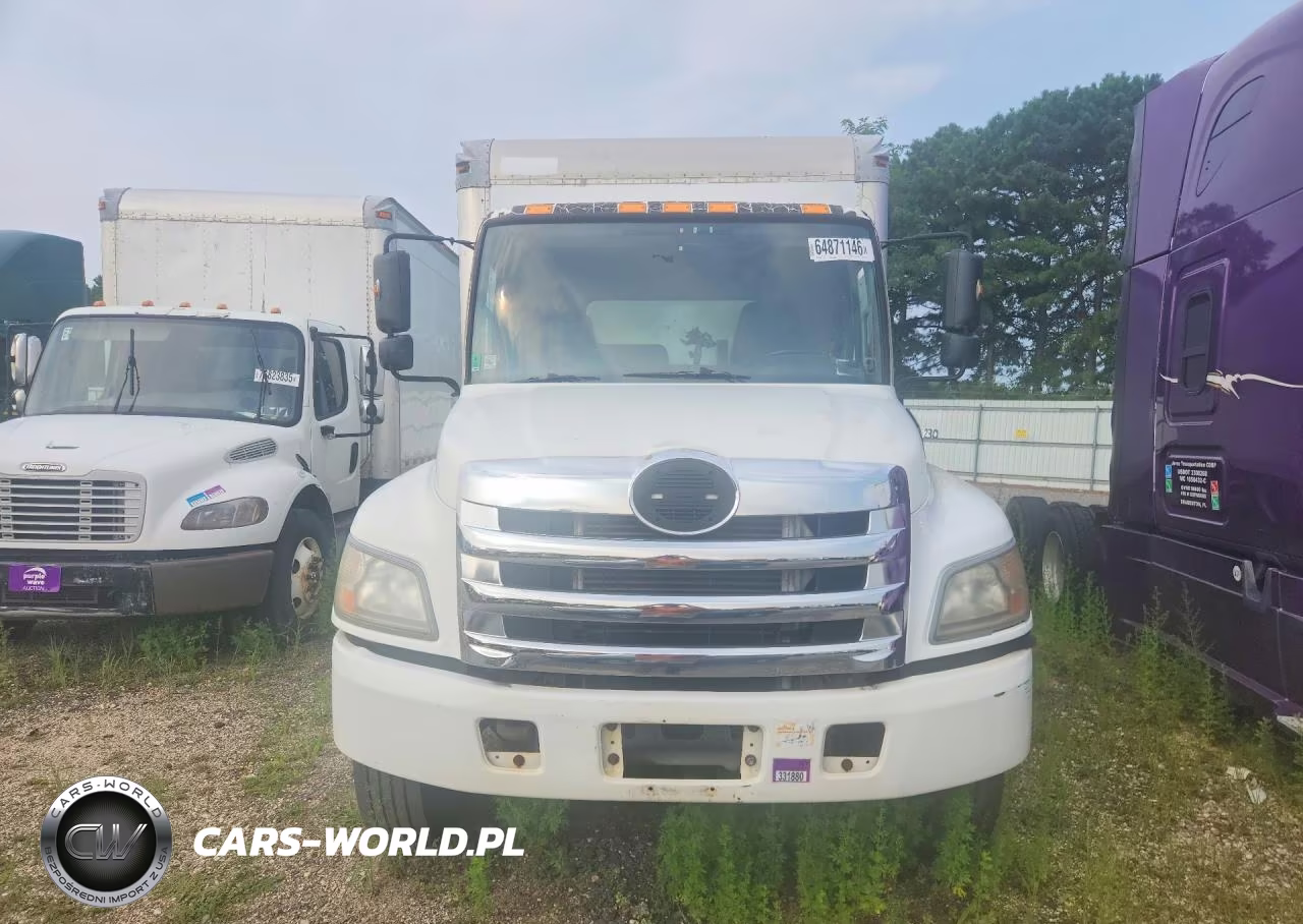 2013 Hino 258-268 Box Truck VIN:5PVNE8JP3D4S50493 - 5