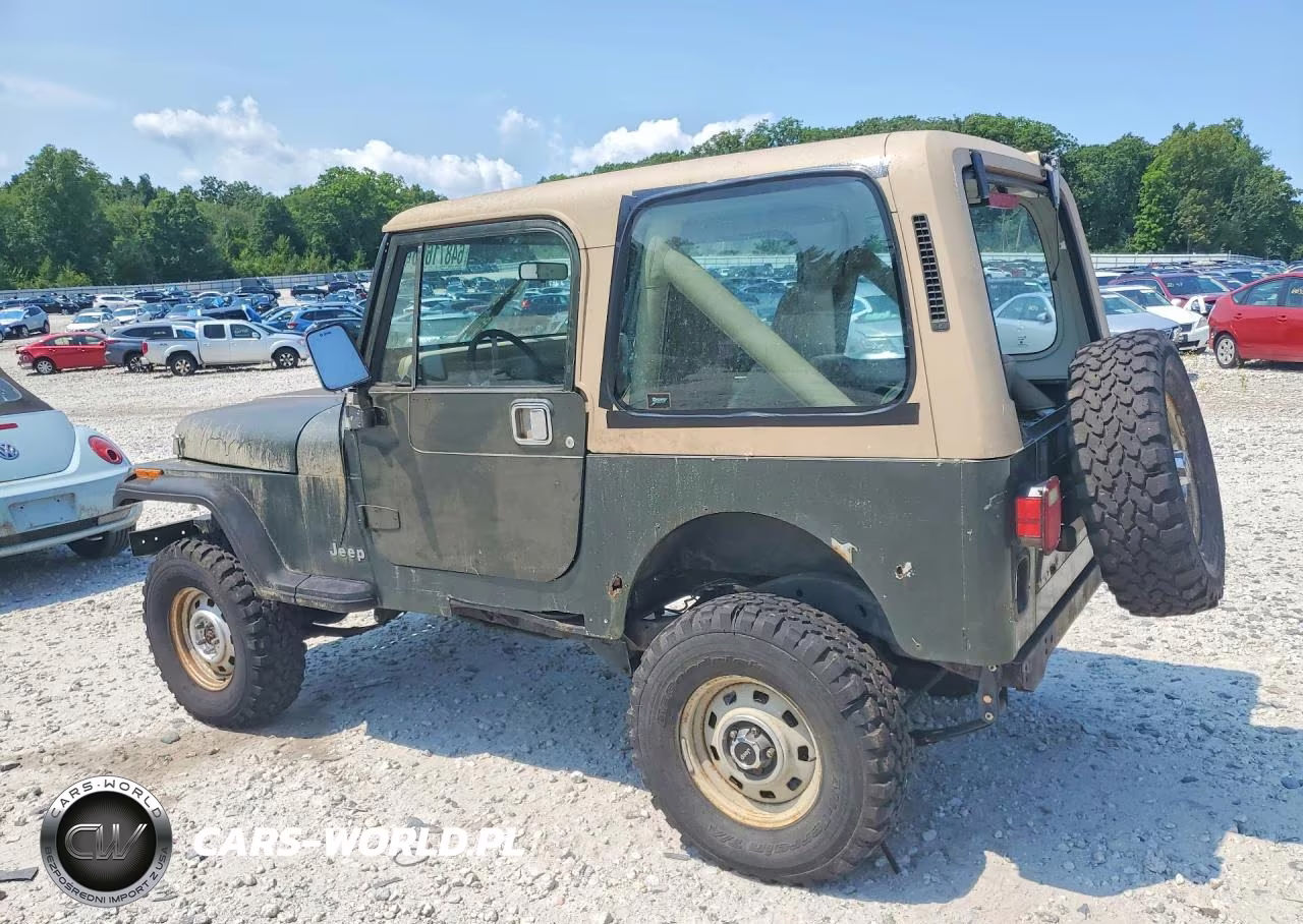 1990 Jep Wrangler VIN:2J4FY19E1LJ516085 - 2
