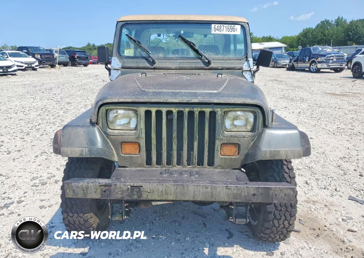 1990 Jep Wrangler VIN:2J4FY19E1LJ516085 - 5