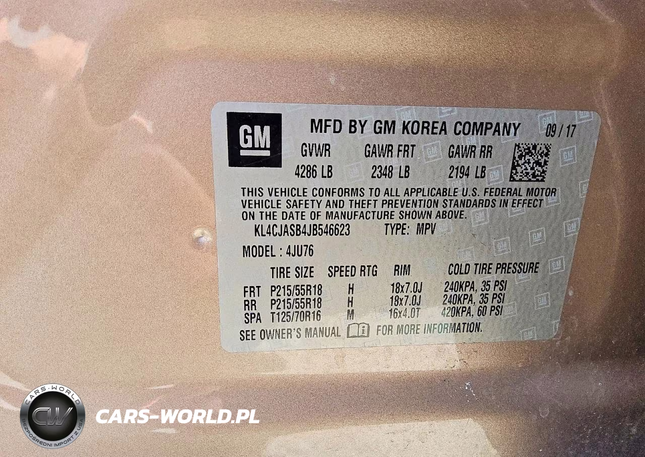 2018 Buick Encore Preferred VIN:KL4CJASB4JB546623 - 12