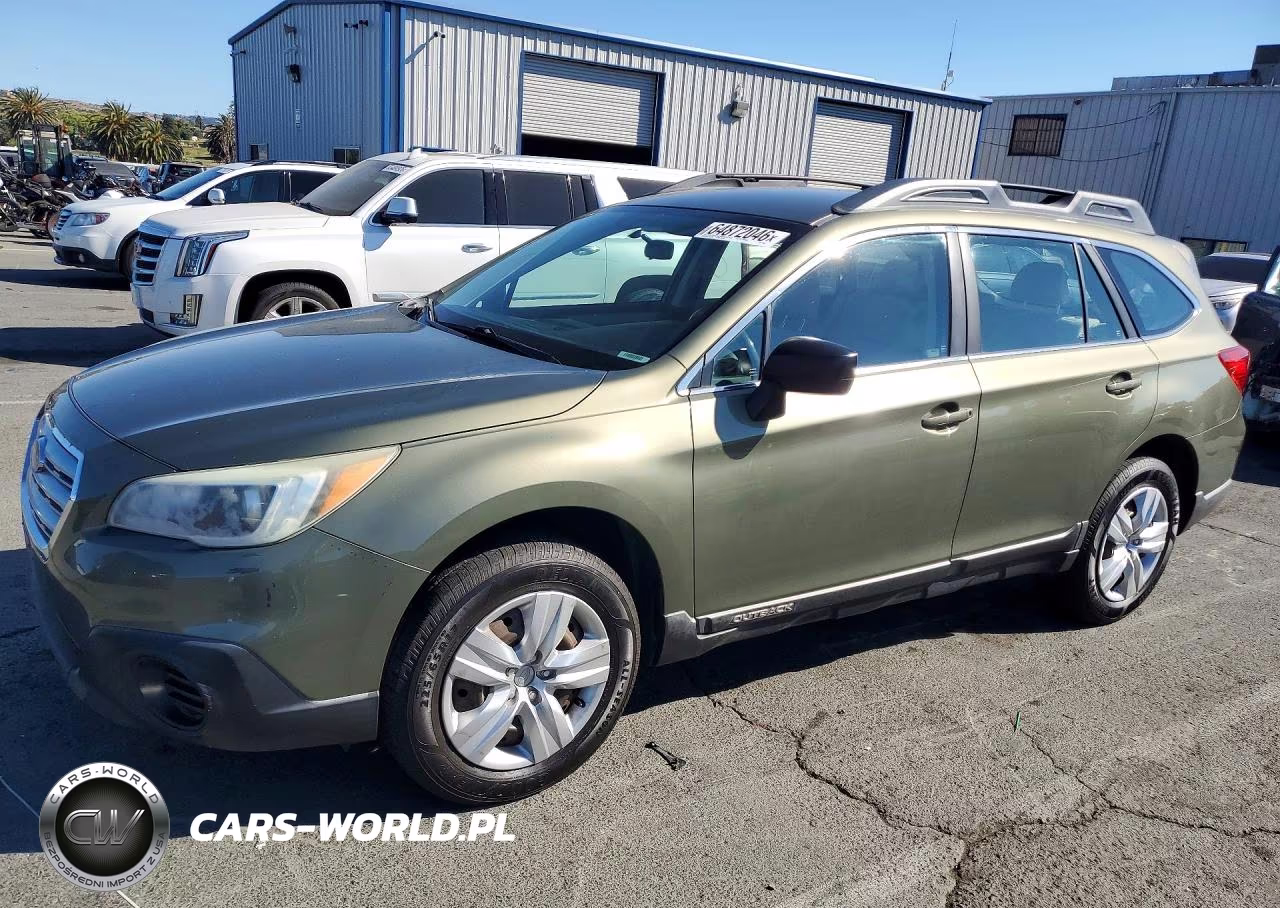 2016 Subaru Outback 2.5I – zdjęcie 1 z 12