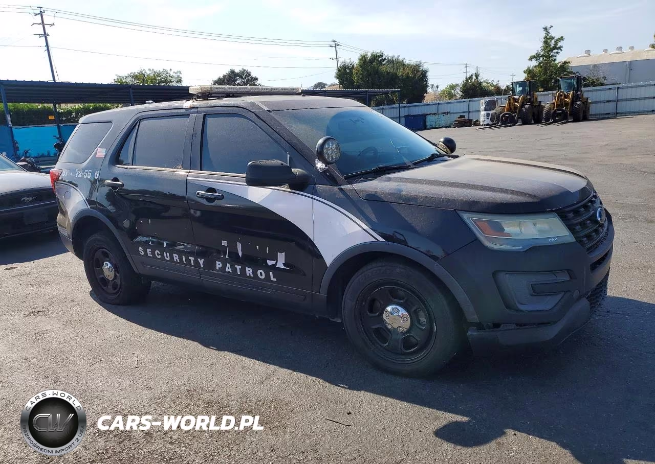 2016 Ford Explorer Police Interceptor VIN:1FM5K8AR3GGB36681 - 4