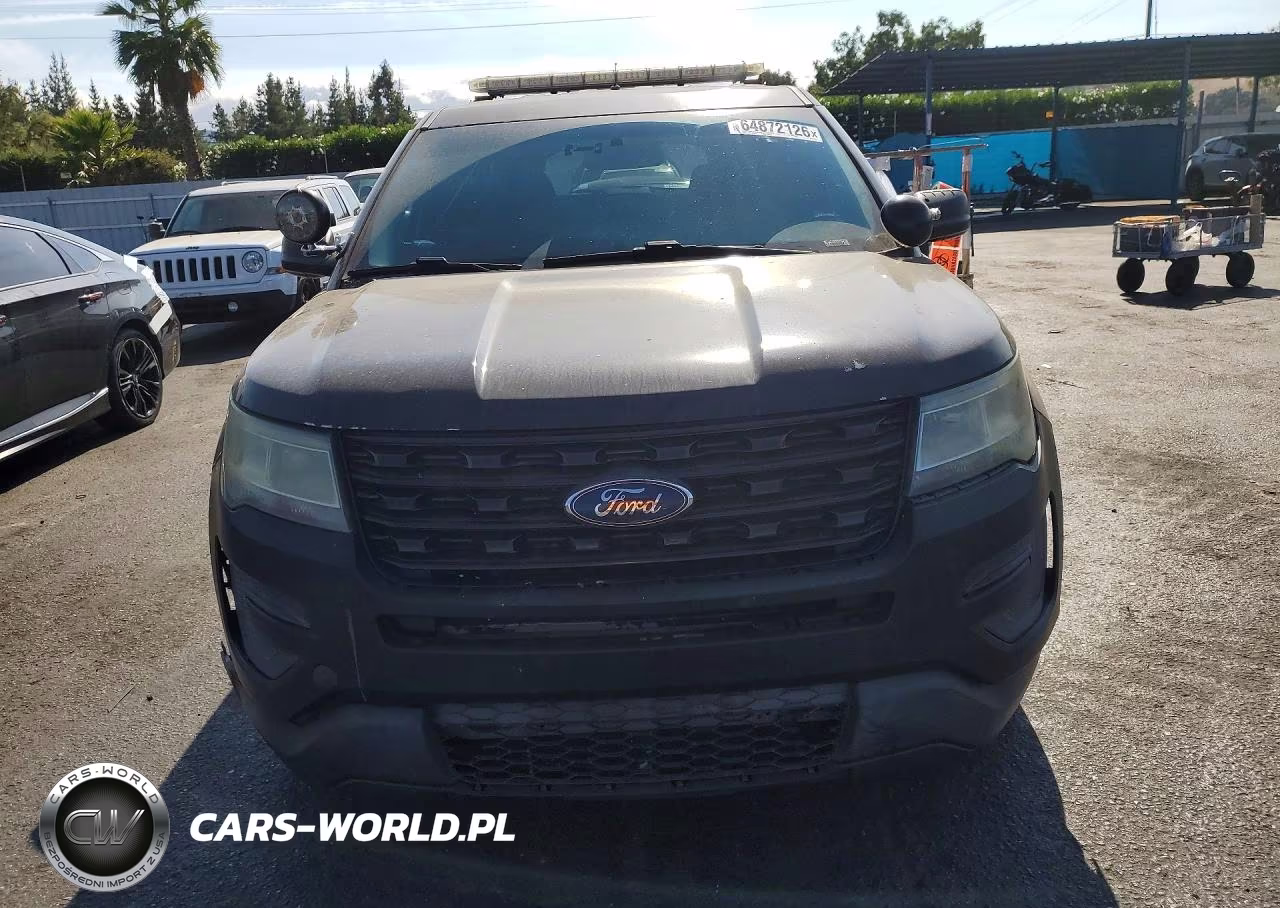 2016 Ford Explorer Police Interceptor VIN:1FM5K8AR3GGB36681 - 5