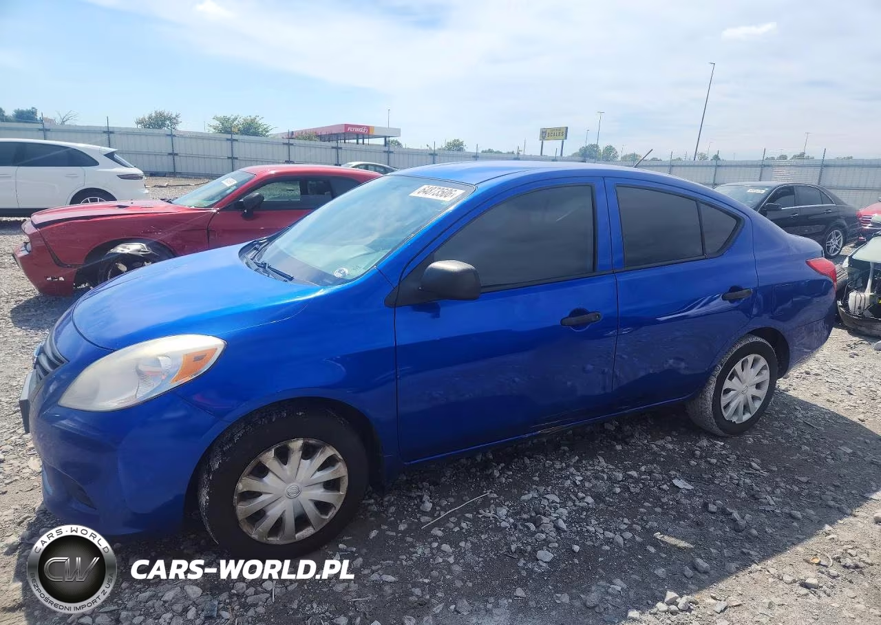 2012 Nissan Versa 1.6 S VIN:3N1CN7AP6CL941675 - 1