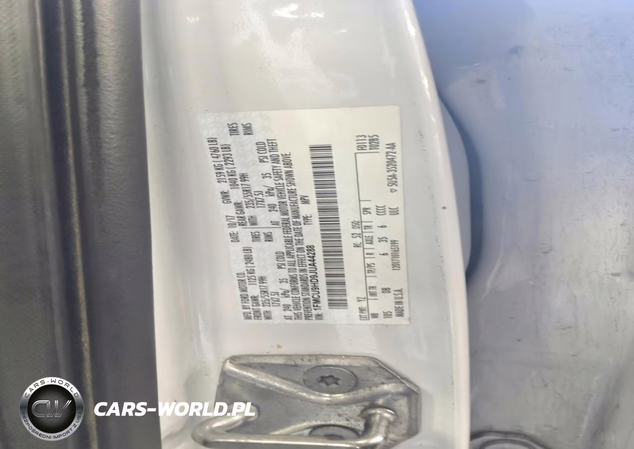 2018 Ford Escape Sel VIN:1FMCU9HD9JUA44288 - 13