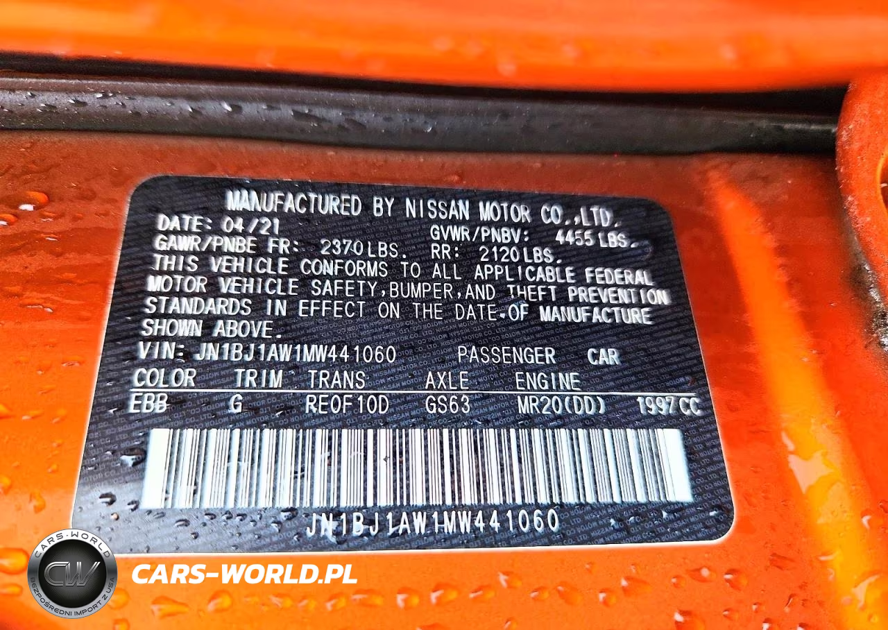 2021 Nissan Rogue Sport S VIN:JN1BJ1AW1MW441060 - 13