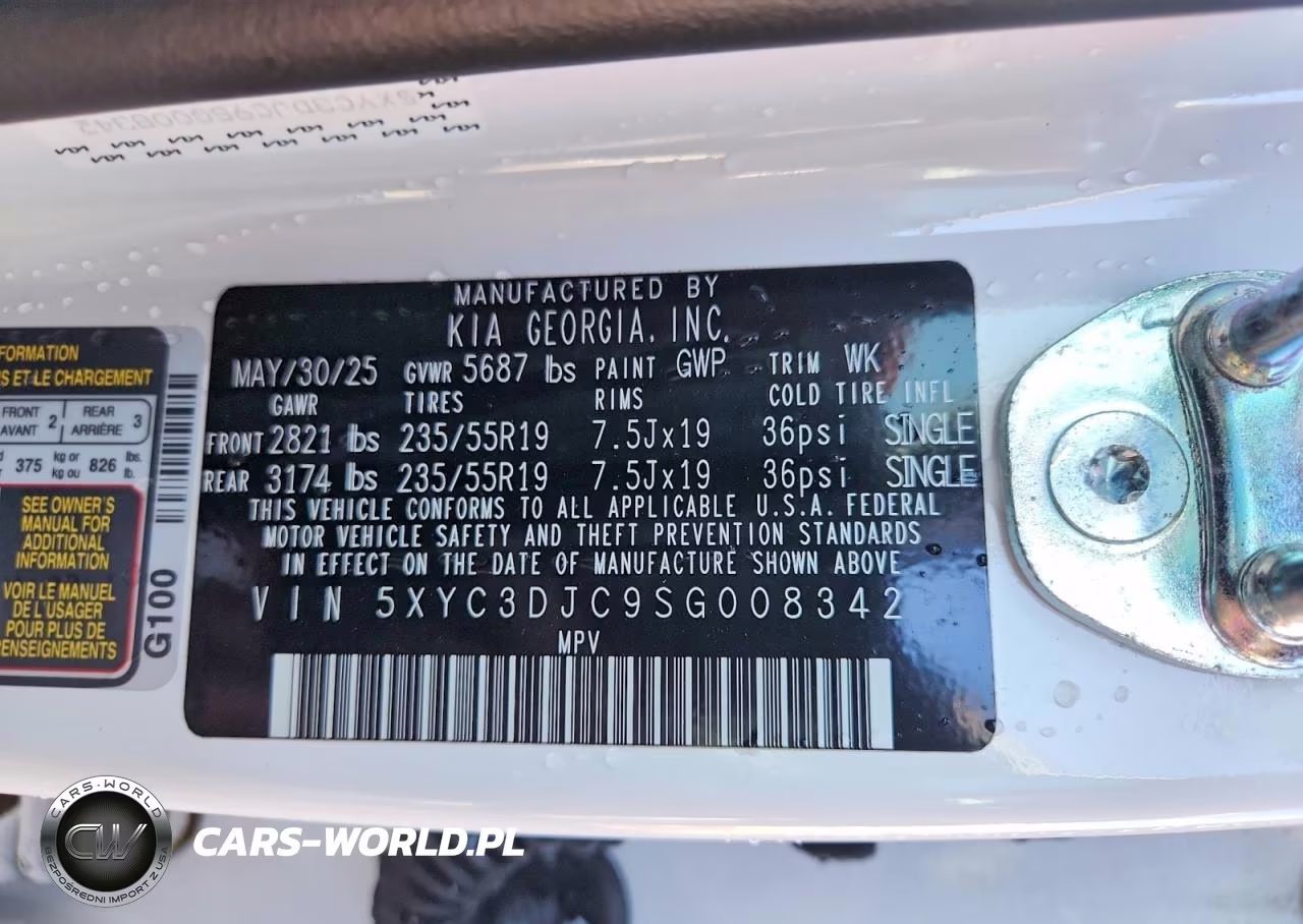 2025 Kia Ev6 Light Long Range VIN:5XYC3DJC9SG008342 - 13