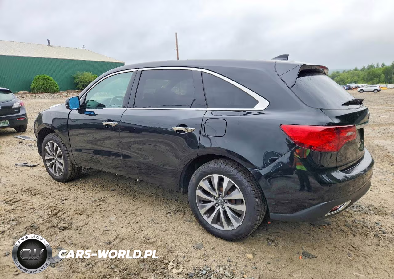 2016 Acura Mdx Technology VIN:5FRYD4H40GB035167 - 2