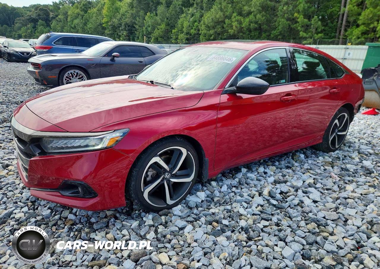 2021 Honda Accord Sport VIN:1HGCV2F32MA030033 - 1
