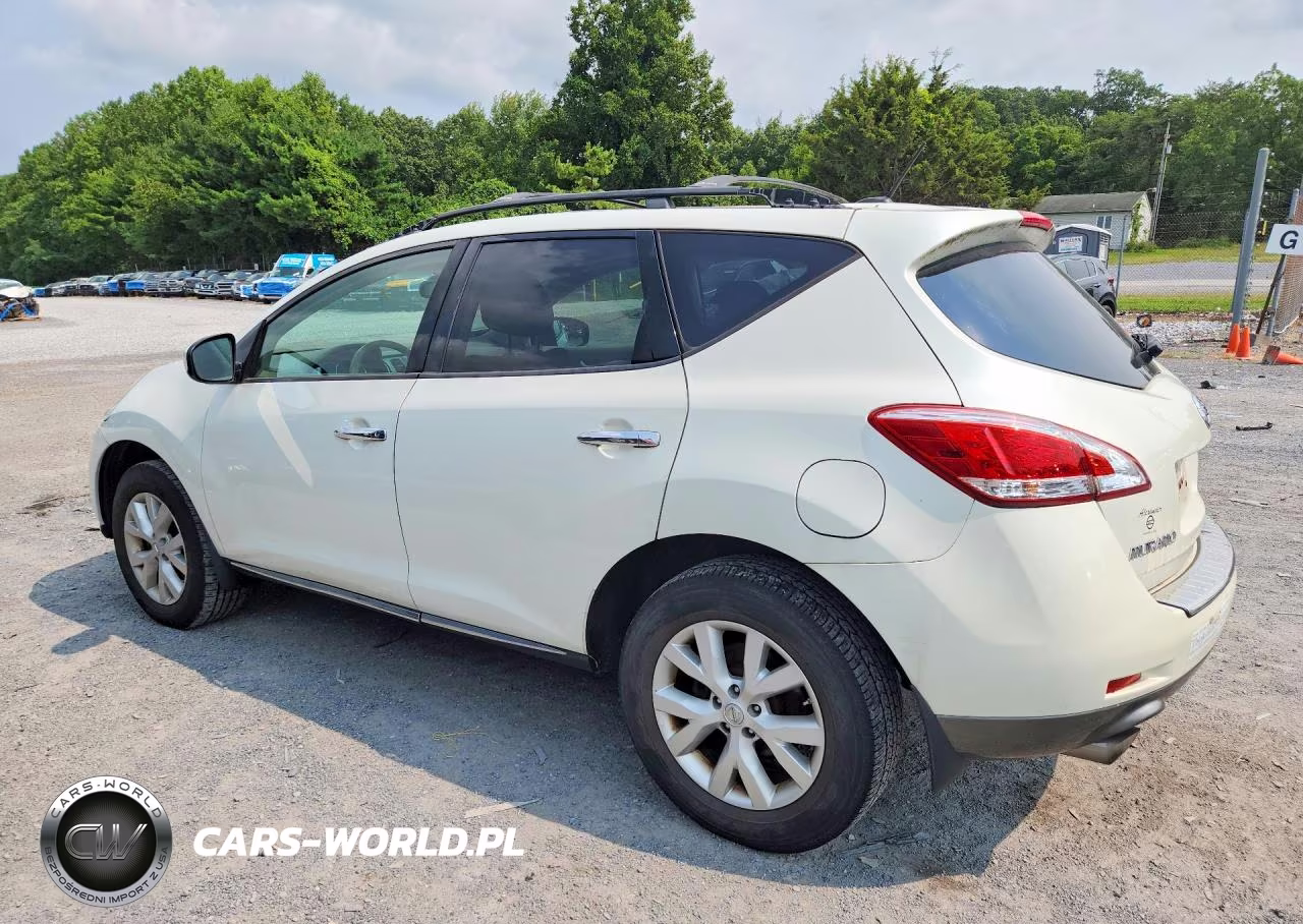 2011 Nissan Murano S VIN:JN8AZ1MW2BW181783 - 2