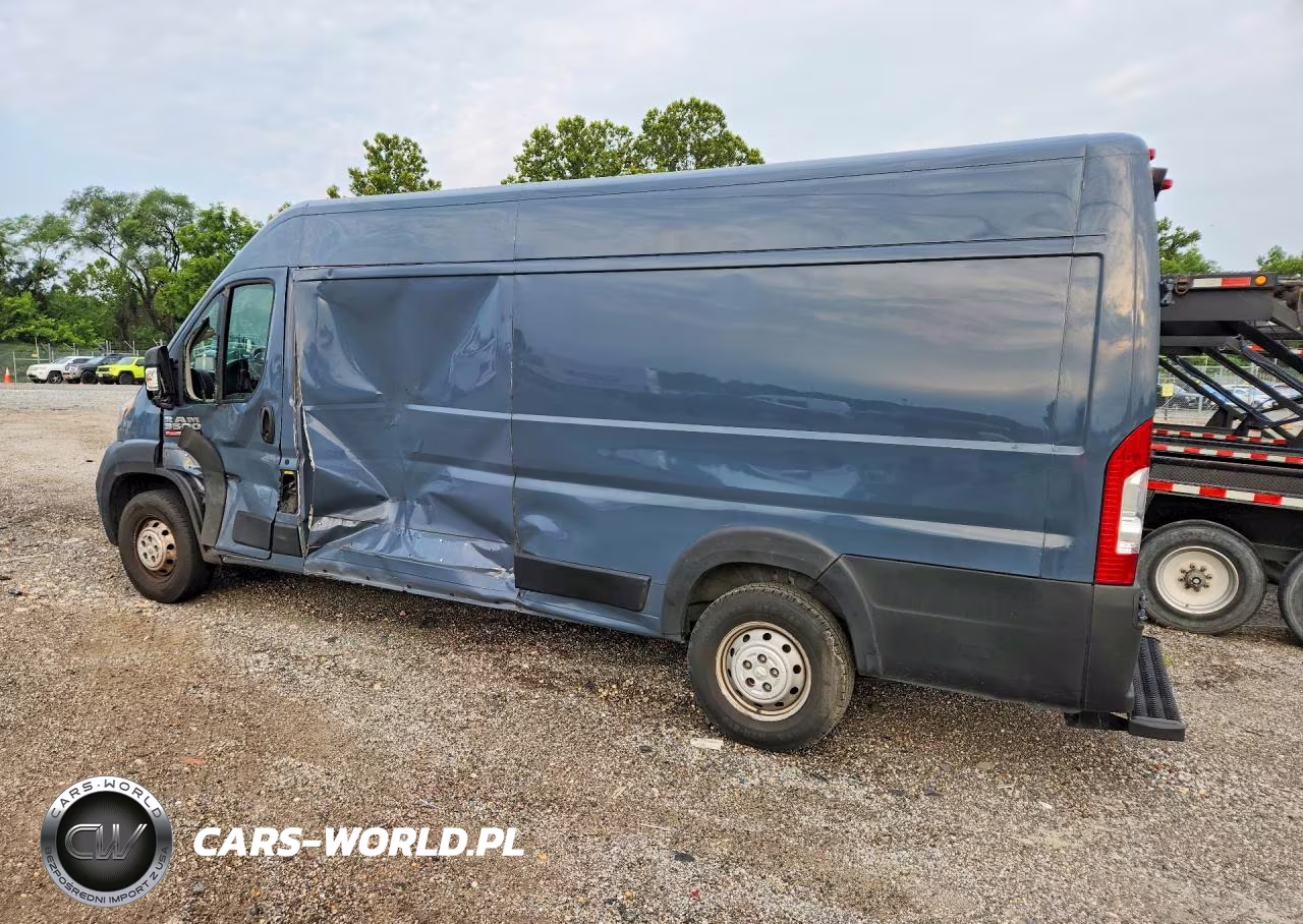 2019 Ram Promaster 3500 Delivery Van VIN:3C6URVJG0KE558769 - 2