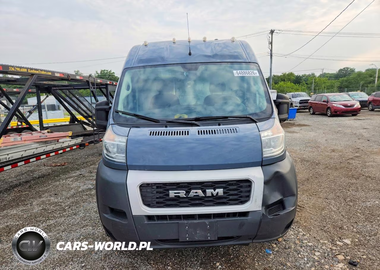 2019 Ram Promaster 3500 Delivery Van VIN:3C6URVJG0KE558769 - 5