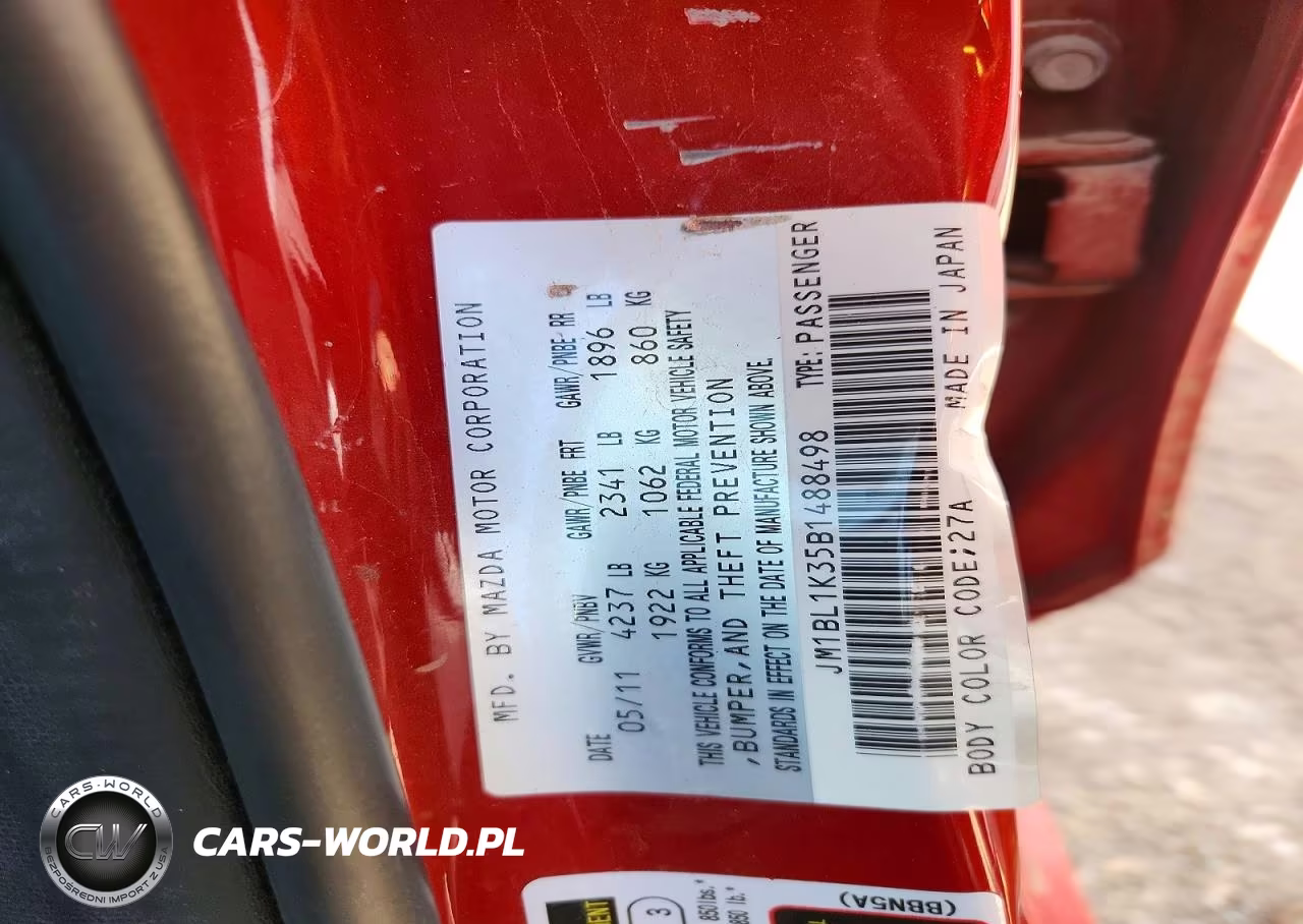 2011 Mazda Mazda3 VIN:JM1BL1K35B1488498 - 12