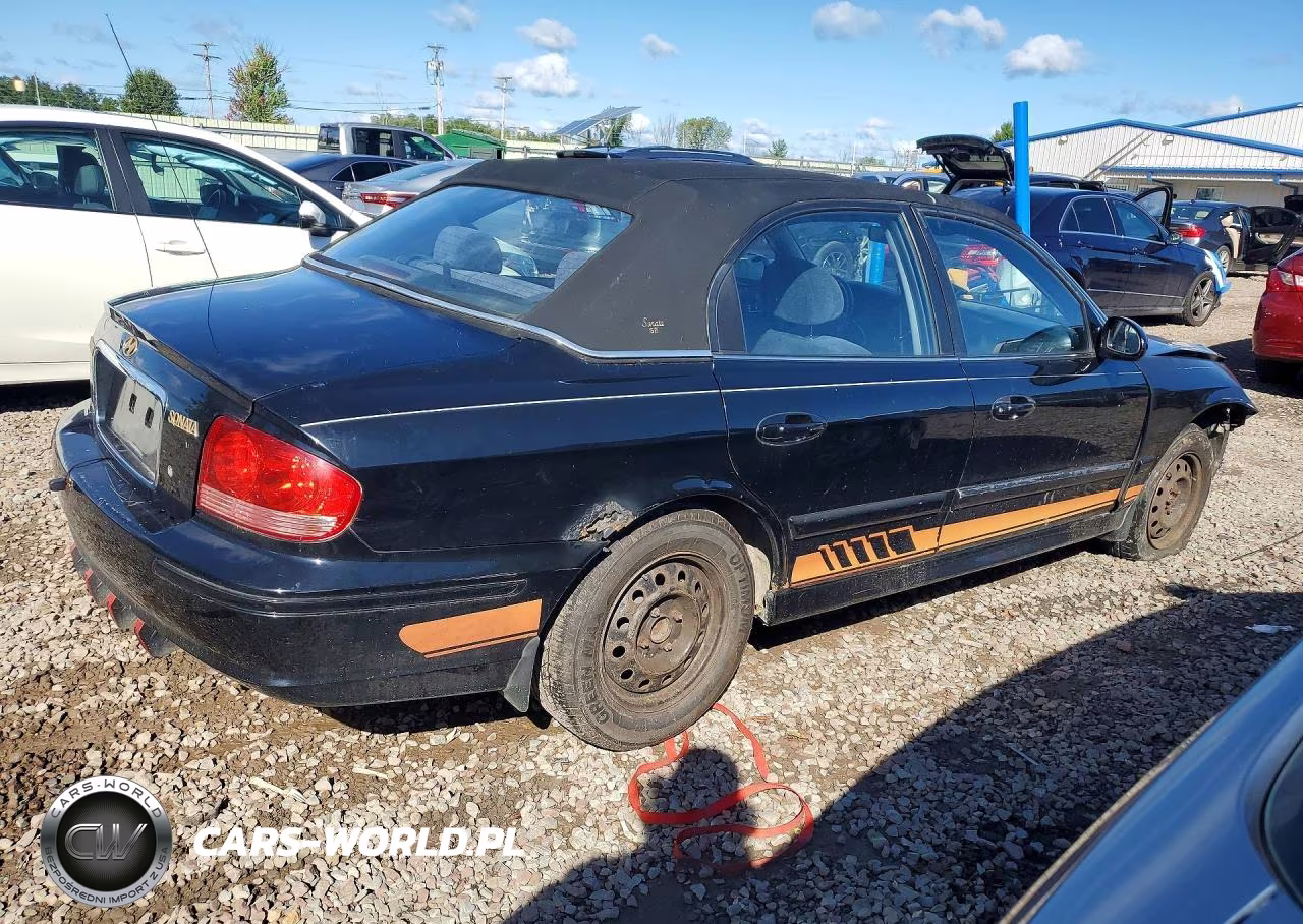 2005 Hyundai Sonata Gl VIN:KMHWF25H55A208925 - 3