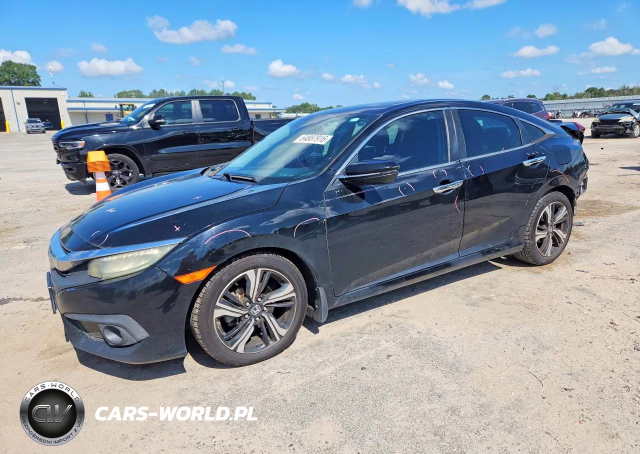 2016 Honda Civic Touring VIN:19XFC1F99GE027437 - 1